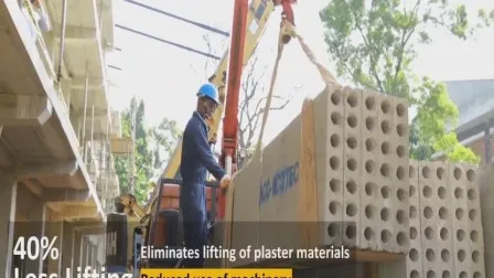 SGS/CE-zertifiziertes, leichtes EPS-Verbund-Sandwichwandbrett, Innen- und Außentrennwand-Wandmaterial