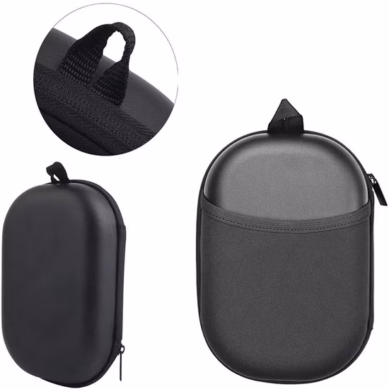 Benutzerdefinierte schwarze Hartschale für Kopfhörer, Telefon, Bluetooth, USB-Kabel, tragbare Aufbewahrung, EVA-Hartschale